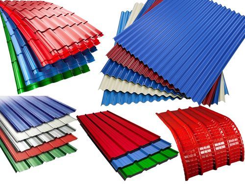 colour coated profile sheets